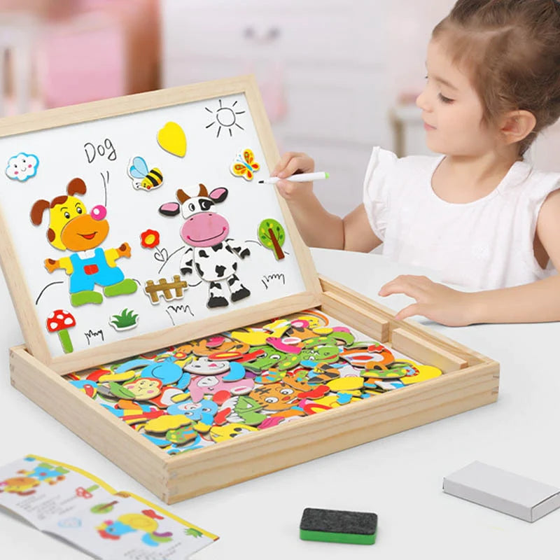 StorySketch™ - Montessori Magnetic Slate Board