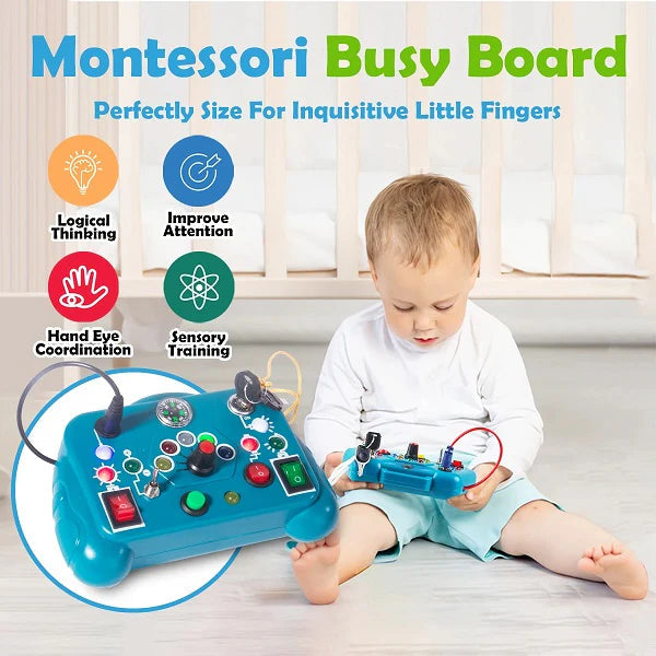 Little Explorer Board™ Travel Friendly Montessori Learning Toy for Toddlers