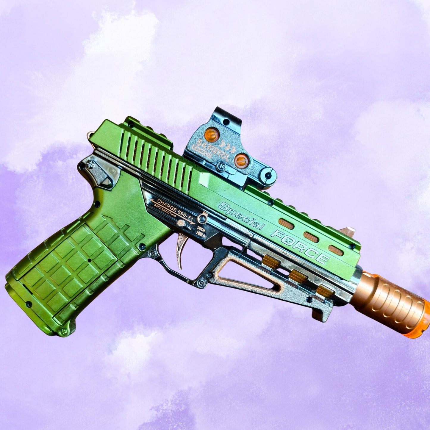 SmokeStrike™ Light and Sound Action Toy Gun with Smoke Effect