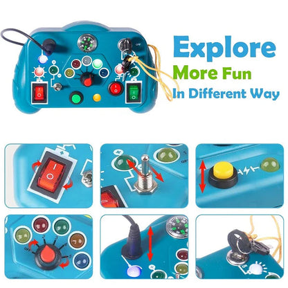 Little Explorer Board™ Travel Friendly Montessori Learning Toy for Toddlers