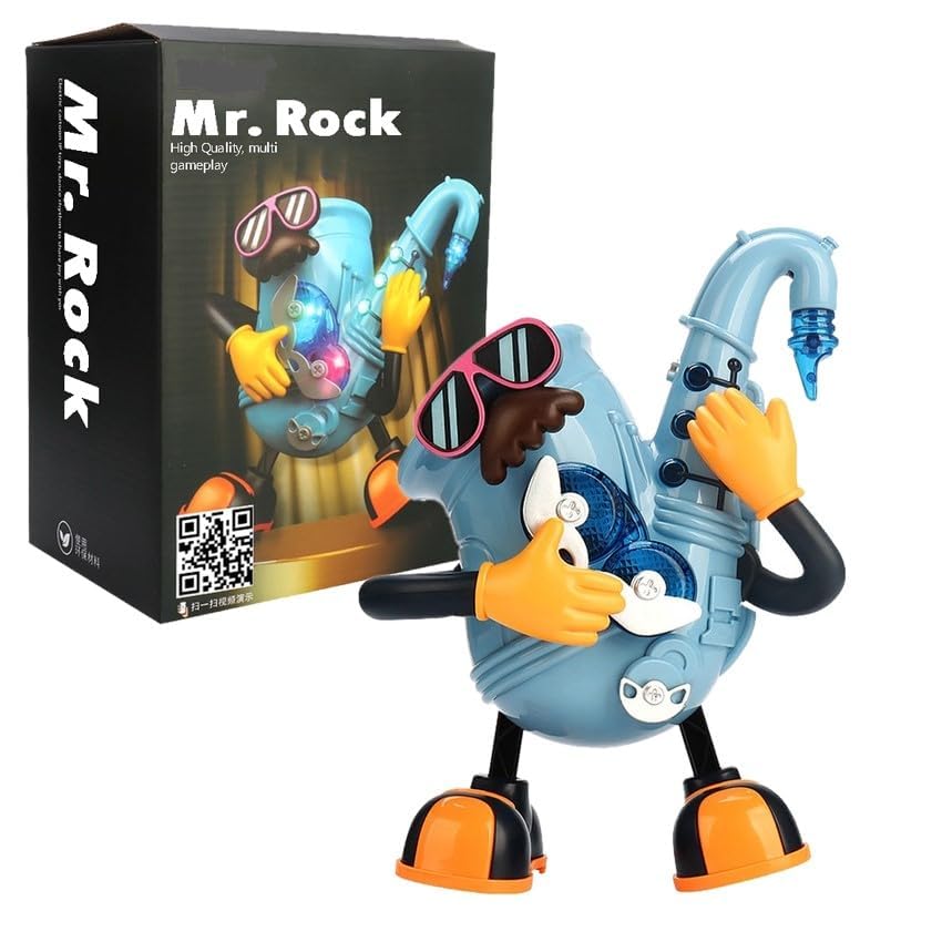 GrooveBot™ Saxophone Playing Dancing Robot Toy for Active Fun