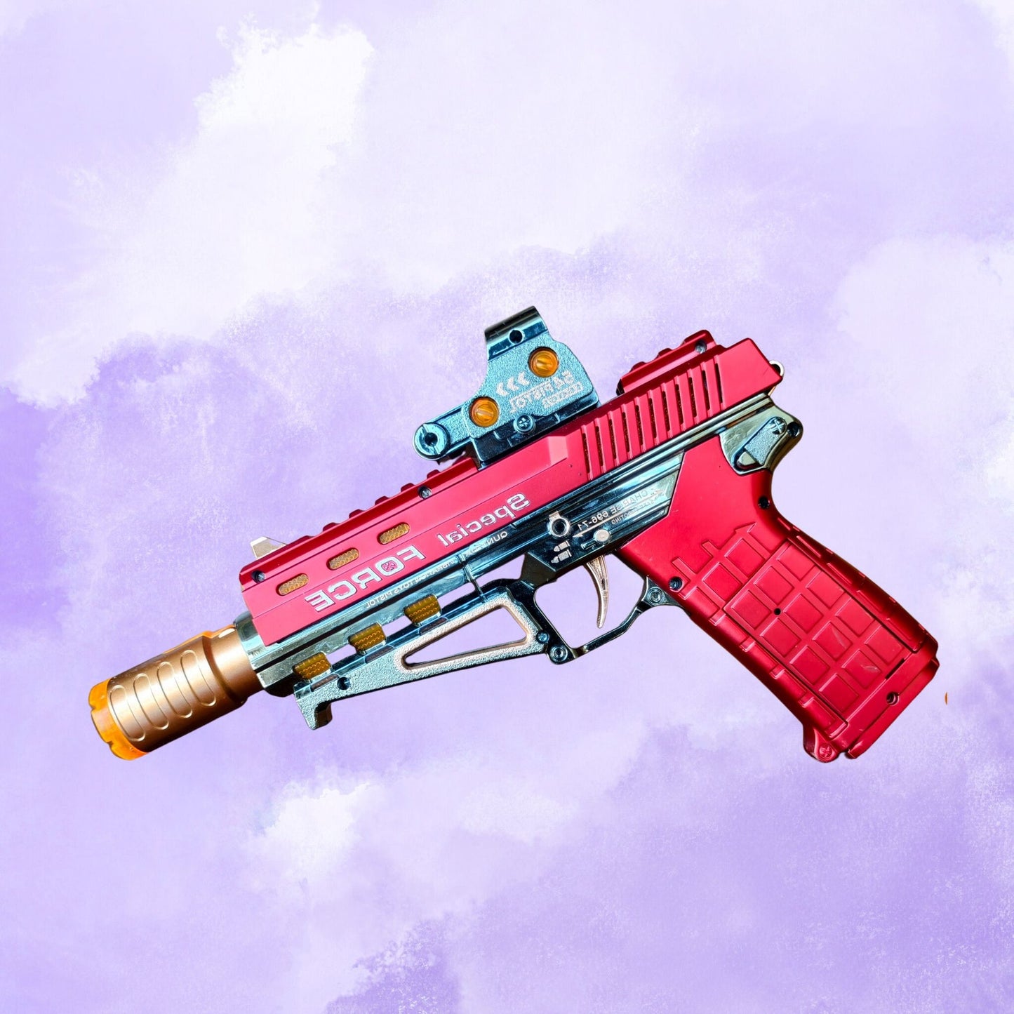 SmokeStrike™ Light and Sound Action Toy Gun with Smoke Effect