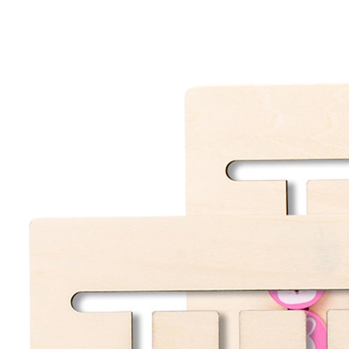 PlayWood™ Wooden Focus Maze Game with Solo and Two Player Modes