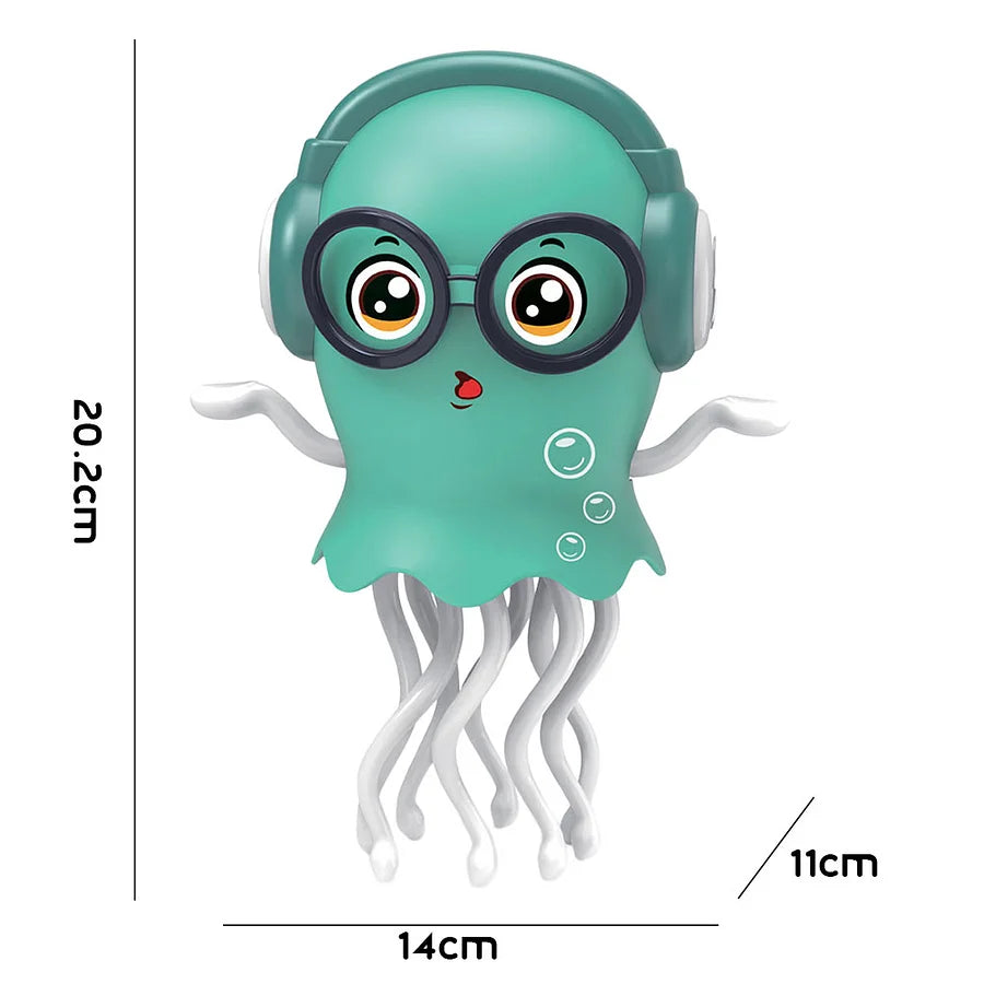 JellyGroove™ Musical Crawling Jellyfish Toy with Lights and Movement
