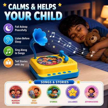 JoyTunes™ Phonograph — A Real Record Player, Made for Little Hands
