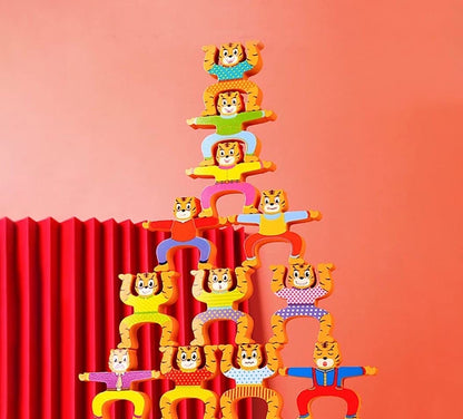 Balanzoo™ Montessori Tiger Stacking and Balancing Game for Skill Building