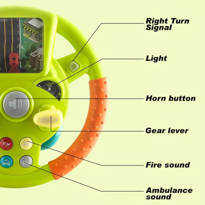 Little Driver™ Interactive Steering Wheel Pretend Play Toy