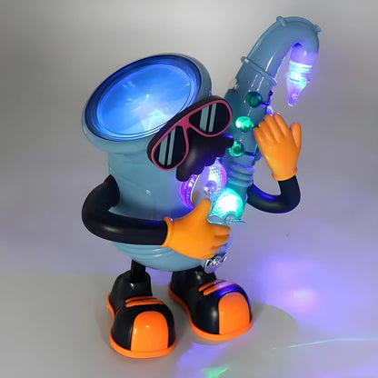 GrooveBot™ Saxophone Playing Dancing Robot Toy for Active Fun