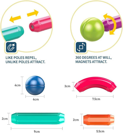 MagnaBuild™ Magnetic Balls and Sticks Building Set