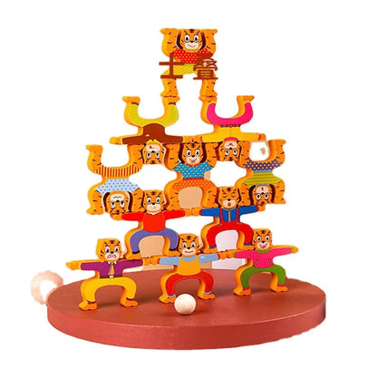 Balanzoo™ Montessori Tiger Stacking and Balancing Game for Skill Building