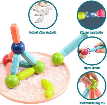MagnaBuild™ Magnetic Balls and Sticks Building Set