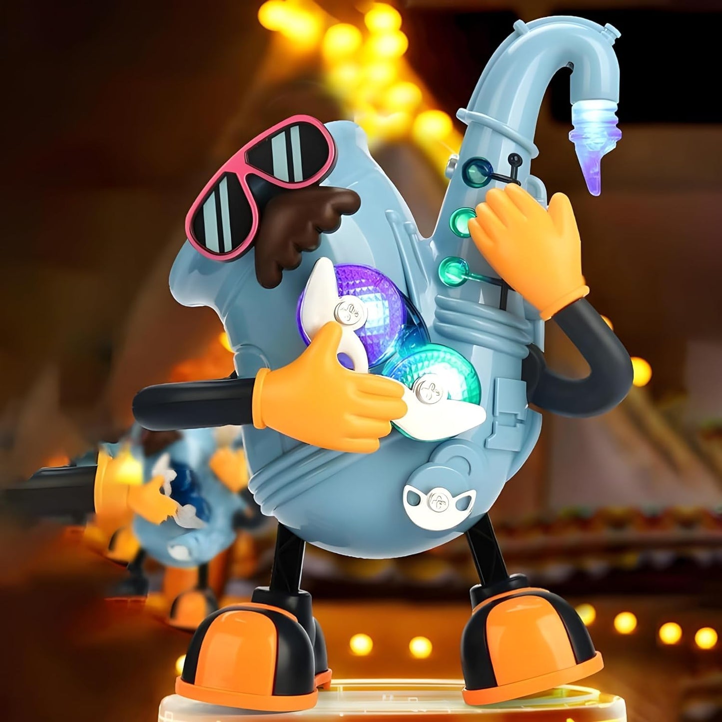 GrooveBot™ Saxophone Playing Dancing Robot Toy for Active Fun