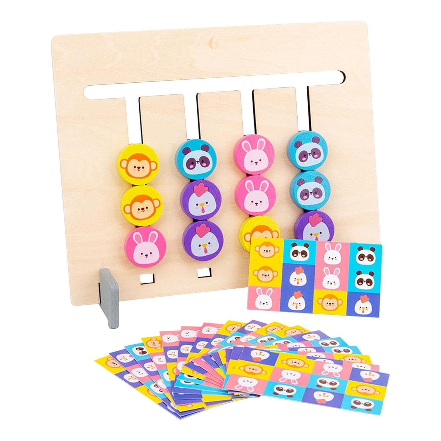 PlayWood™ Wooden Focus Maze Game with Solo and Two Player Modes