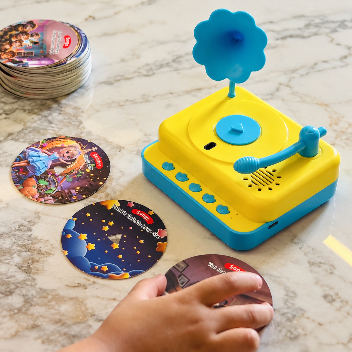 JoyTunes™ Phonograph | Screen-free stories, songs and learning for kids 3+
