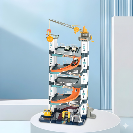 ParkLift™ Multi Level Car Garage Playset with Dual Lifts