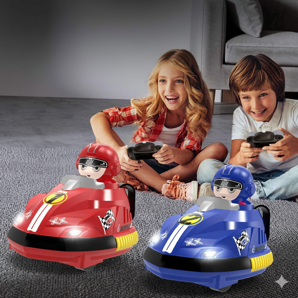 Battle Bumpers™ Remote Control Go Kart Duel Set with Eject Action