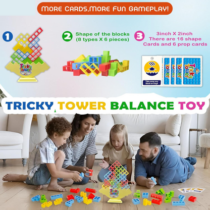 StackItUp™ 3D Balance and Stacking Game for All Ages