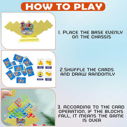 StackItUp™ 3D Balance and Stacking Game for All Ages