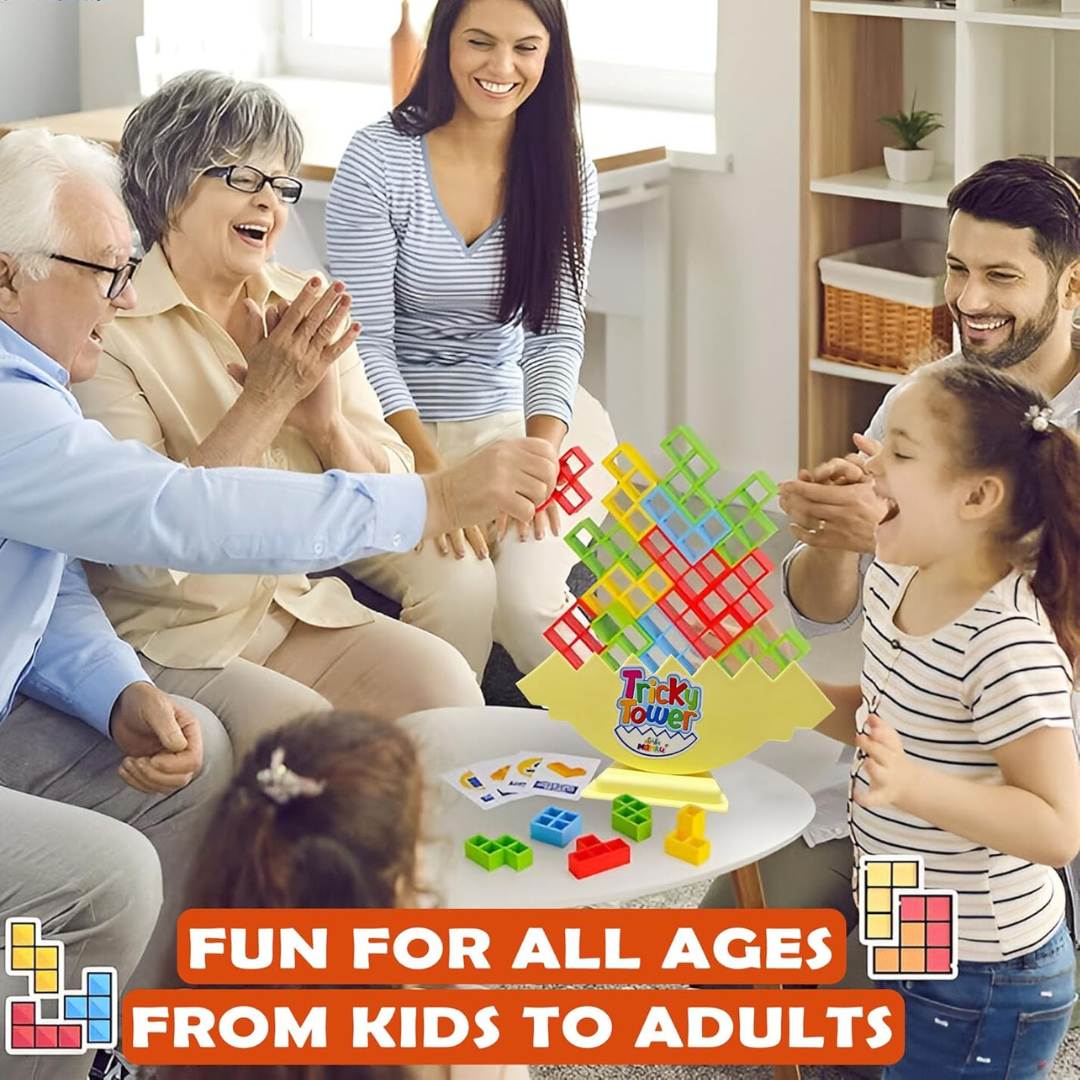 StackItUp™ 3D Balance and Stacking Game for All Ages