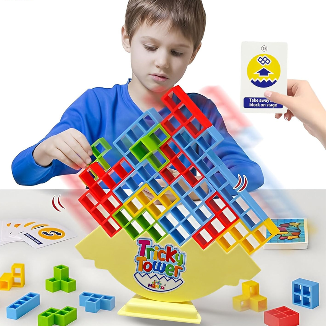 StackItUp™ 3D Balance and Stacking Game for All Ages