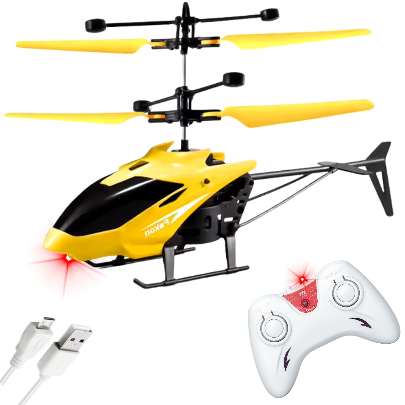 SkyGlide™ Hand Sensor Flying Helicopter with Safety Sensors