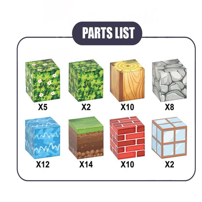 TerraBlocks™ Magnetic Forest Builder Set