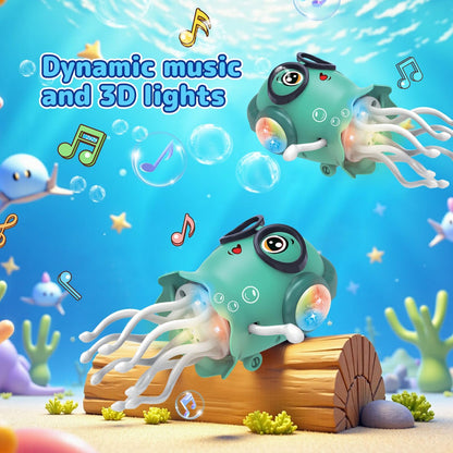 JellyGroove™ Musical Crawling Jellyfish Toy with Lights and Movement