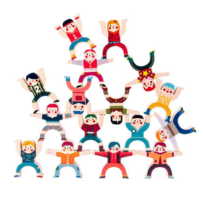 Hercules™ 4-in-1 Wooden Balancing Game for 3+ years