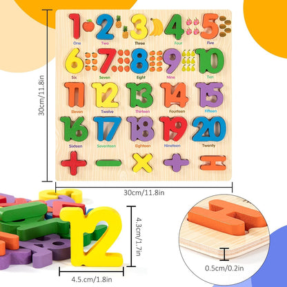 AlphaDuo™ Alphabet & Number Puzzle Boards
