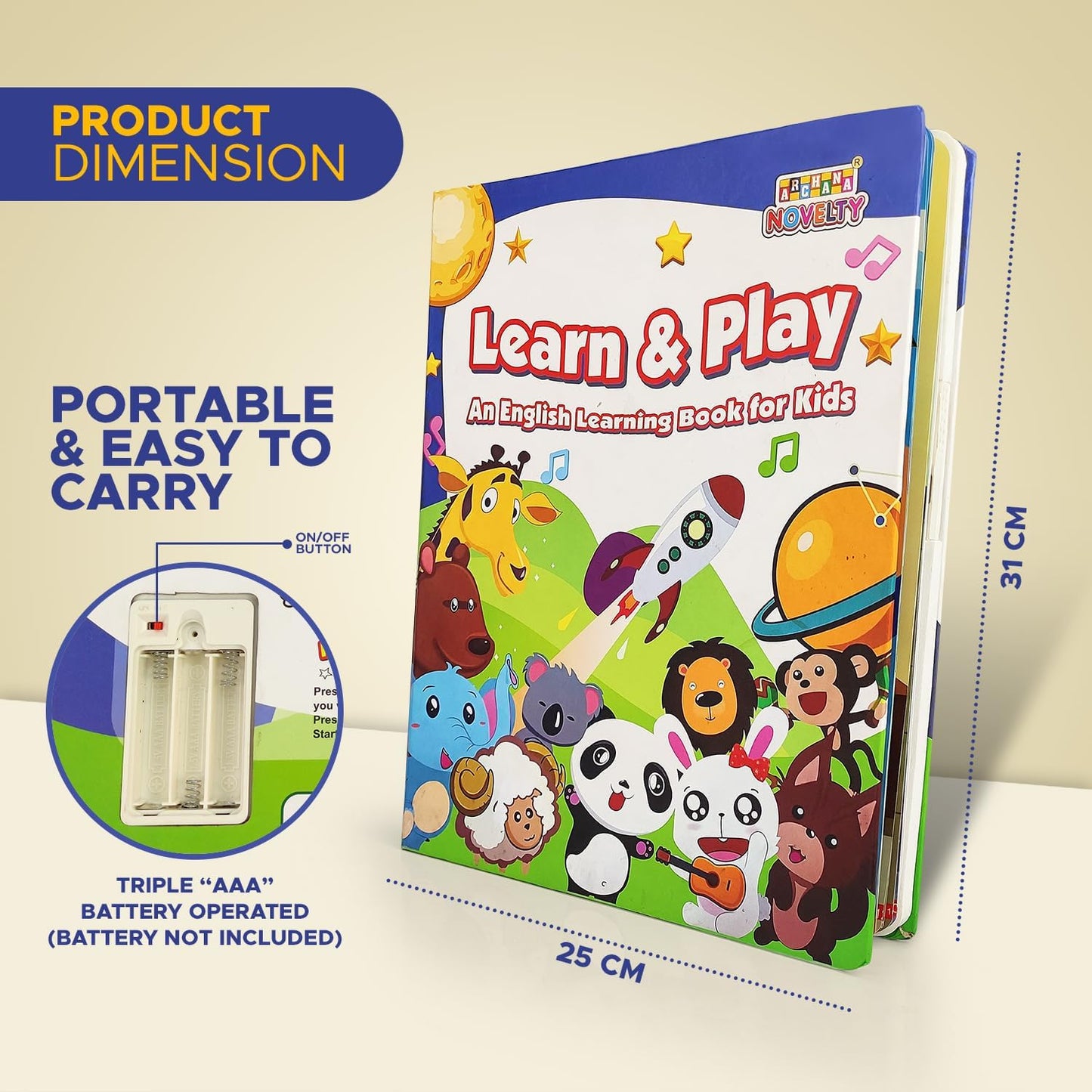 AlphaBook Plus™ Advanced Interactive Learning Book with Sound