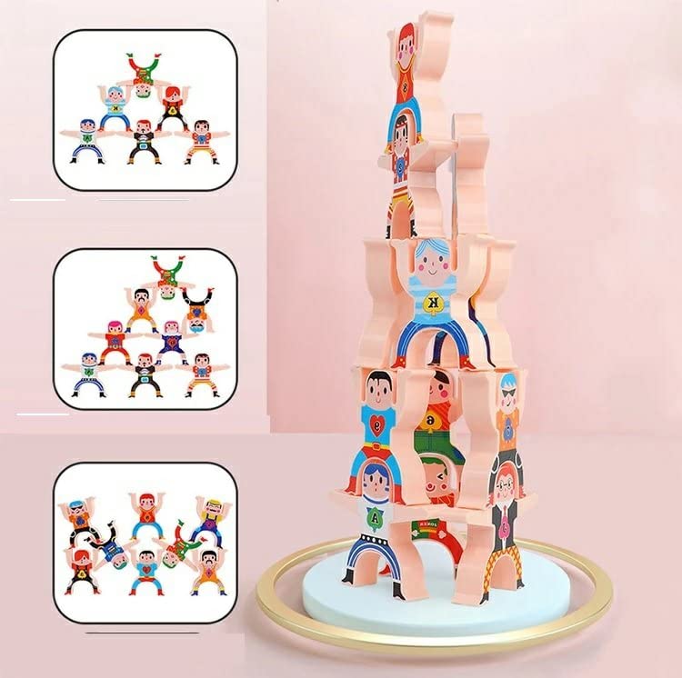 Hercules™ 4-in-1 Wooden Balancing Game for 3+ years