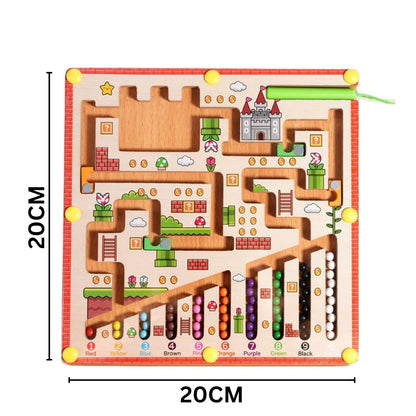 Mario Maze™ Obstacle Style Magnetic Learning Maze for Toddlers
