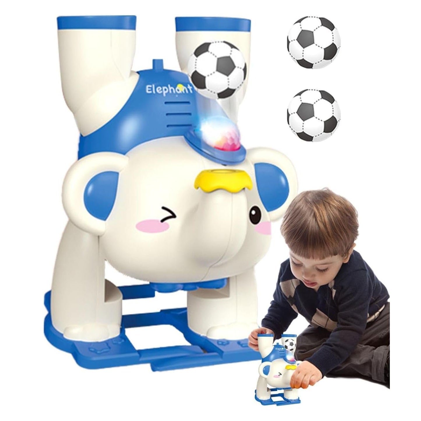 BreeziWalk™ Musical Walking Elephant Toy with Floating Ball