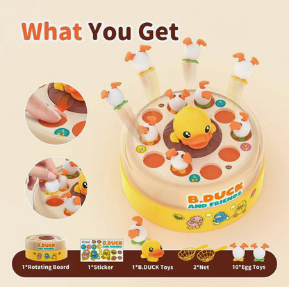 QuackPop™ Electric Duck Catching Reflex Game