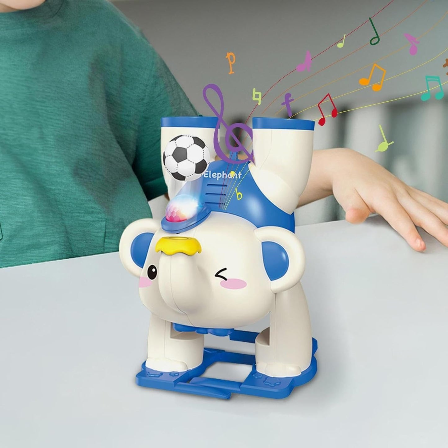 BreeziWalk™ Musical Walking Elephant Toy with Floating Ball