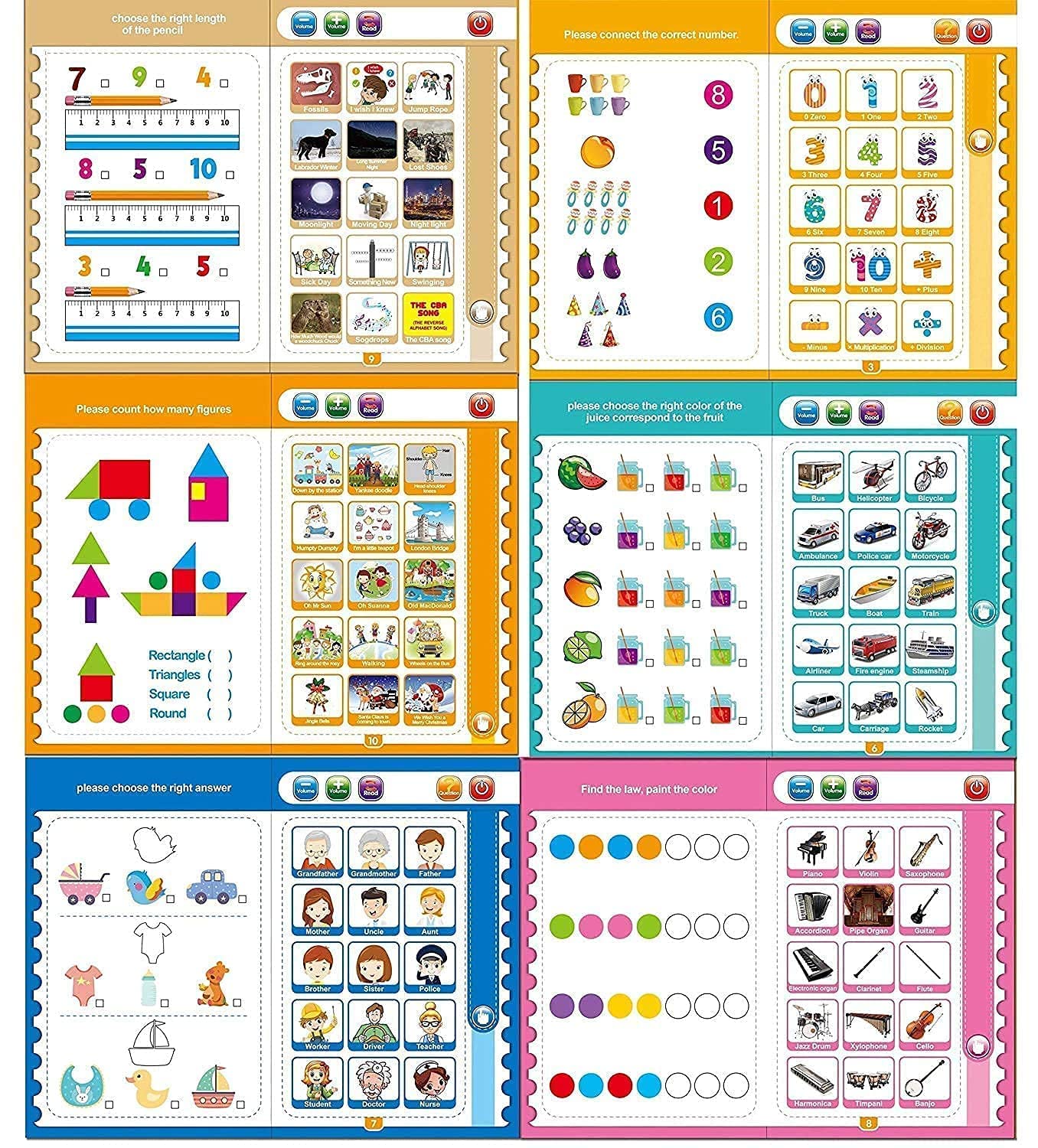 AlphaBook™ Interactive Audio Learning Book for Early Learners