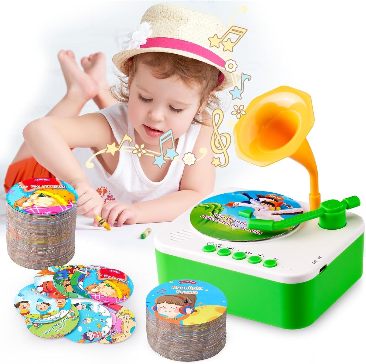 JoyTunes™ Story & Rhyme Phonograph for Kids