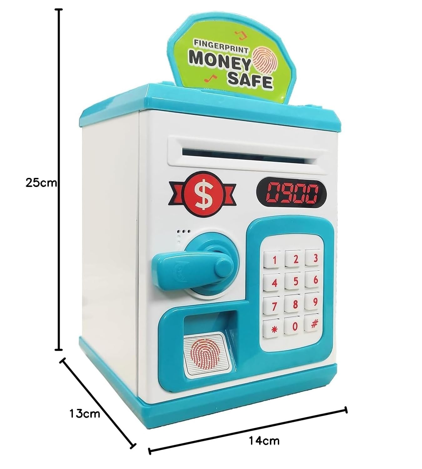 SmartVault™ Kids Digital Money Safe with Password Lock