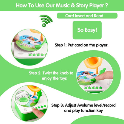 JoyTunes™ Story & Rhyme Phonograph for Kids