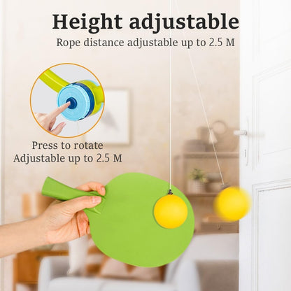 HangPing™ Hanging Table Tennis Trainer Set for Indoor Practice