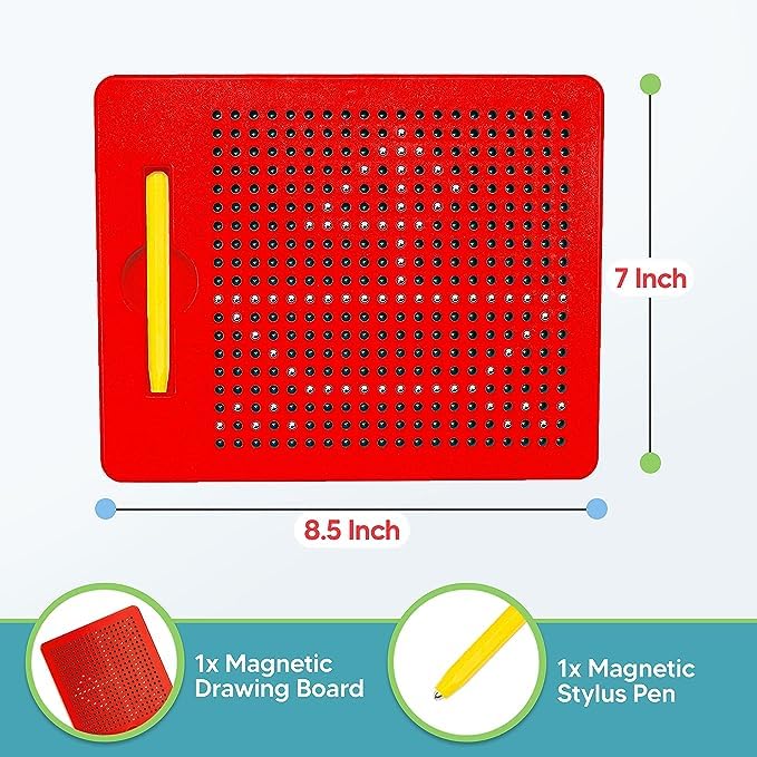DotBoard™ Magnetic Drawing Pad with Stylus Beads