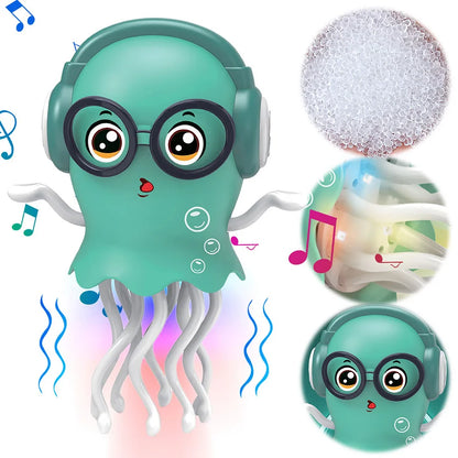 JellyGroove™ Musical Crawling Jellyfish Toy with Lights and Movement