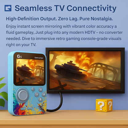 RetroMax™ 500 in 1 Handheld Game Console with TV Output