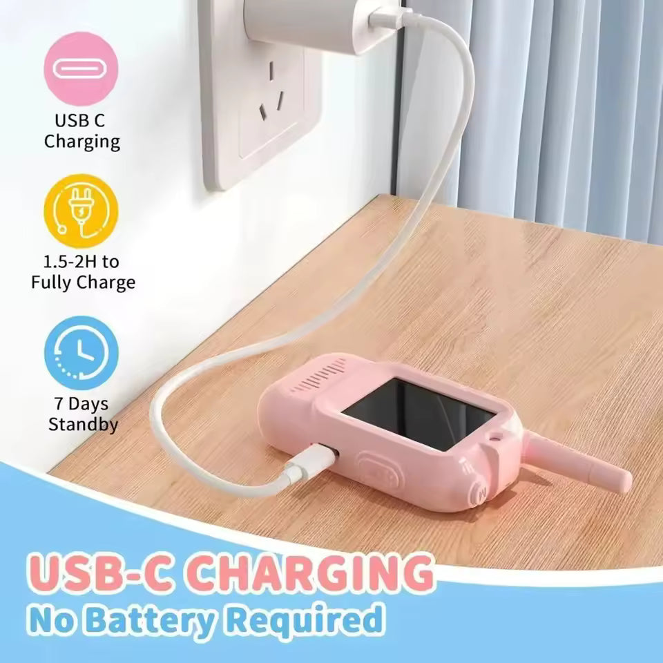 HelloBuddy™ Two Way Video Walkie Talkies for Adventure Play