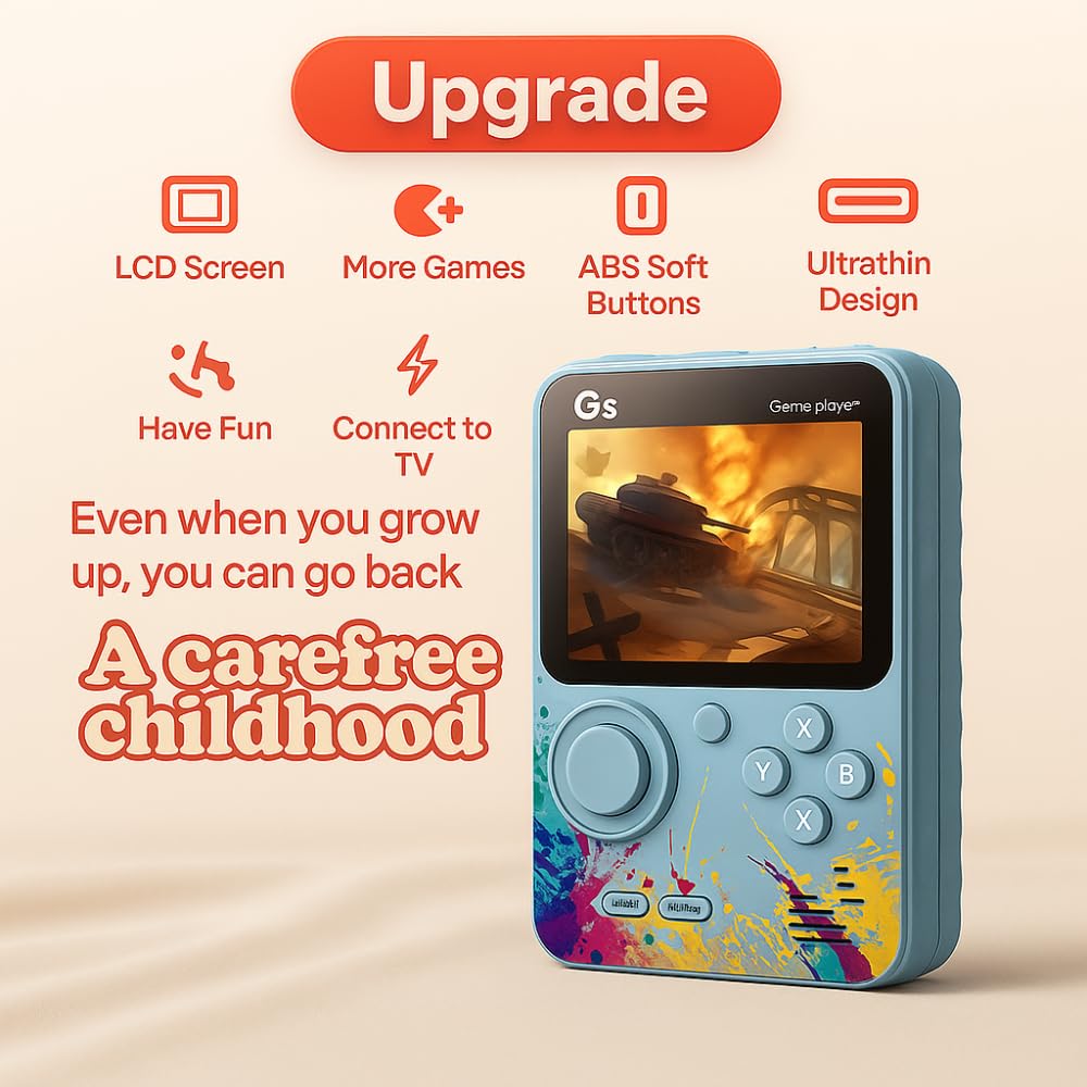 RetroMax™ 500 in 1 Handheld Game Console with TV Output