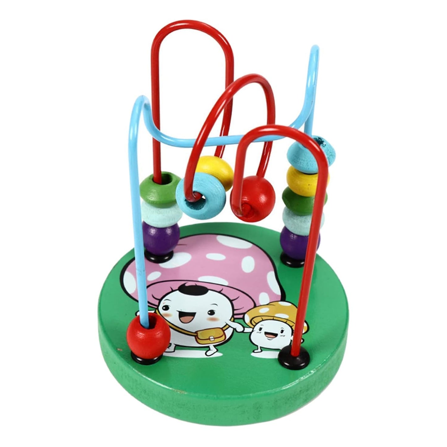 BeadyPath™ Wooden Montessori Bead Maze for Motor Skill Development