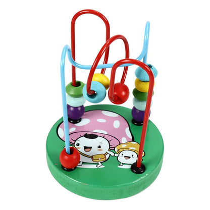 BeadyPath™ Wooden Montessori Bead Maze for Motor Skill Development