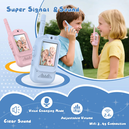HelloBuddy™ Two Way Video Walkie Talkies for Adventure Play