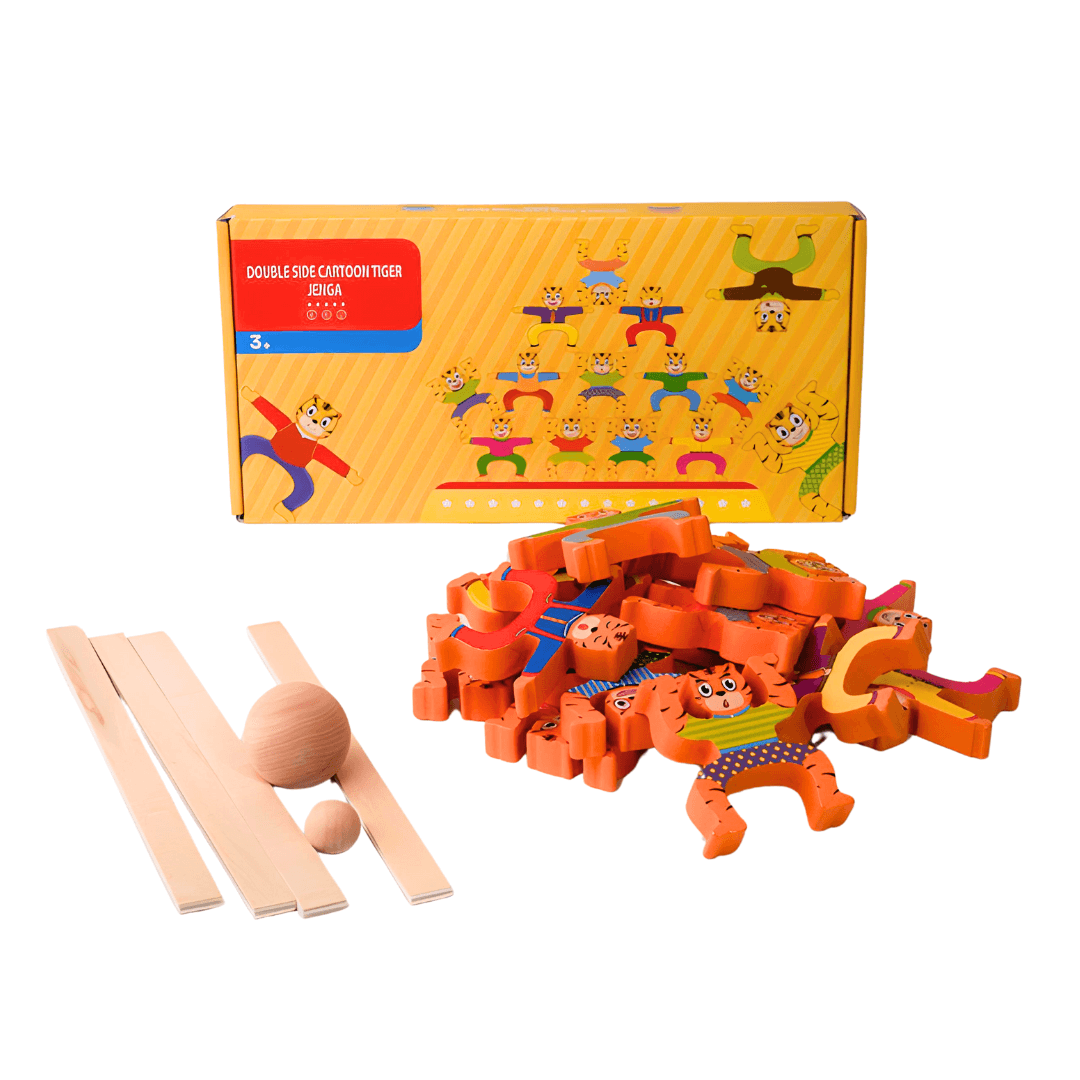 Balanzoo™ Montessori Tiger Stacking and Balancing Game for Skill Building