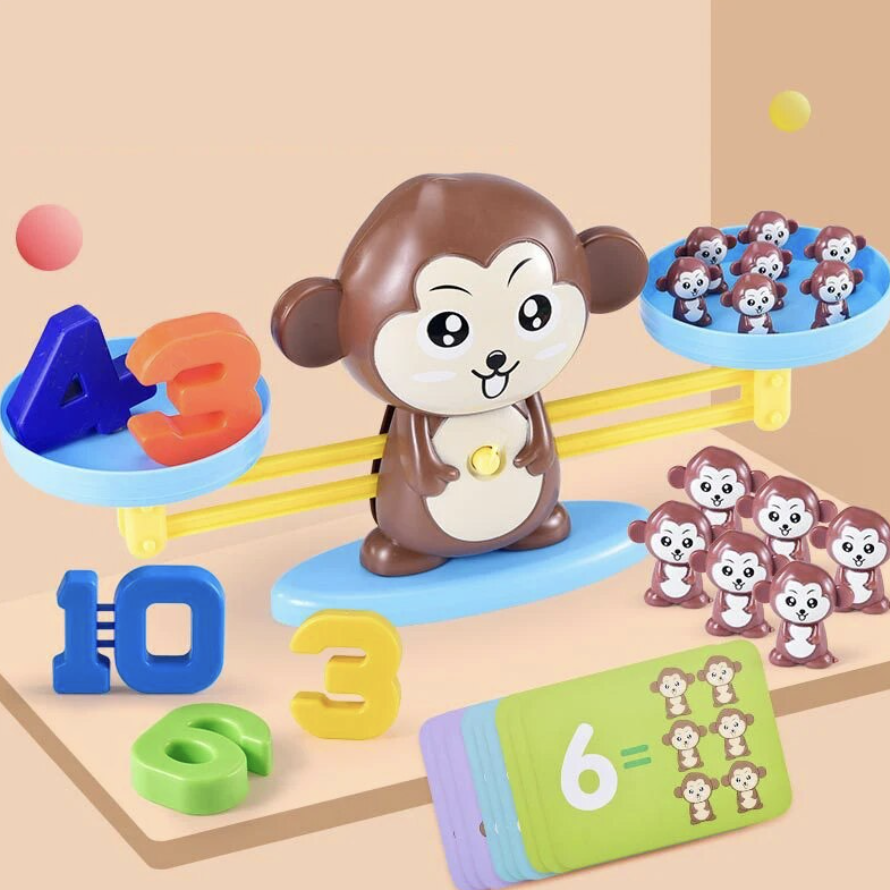 NumoBalance™ Montessori Inspired Animal Balance Math Game